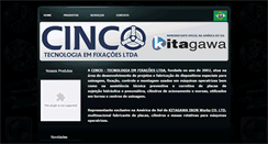 Desktop Screenshot of kitagawa-cinco.com.br